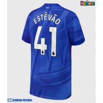 Camisa de Futebol Chelsea Estevao Willian #41 Equipamento Principal 2025-26 Manga Curta